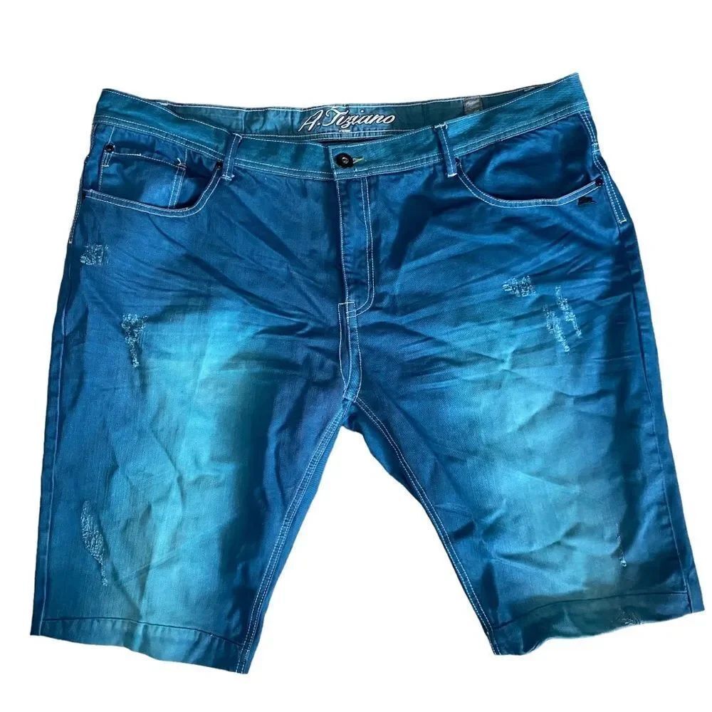 A. Tiziano Jean Shorts